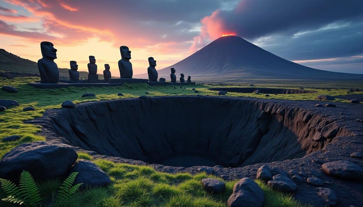 découvrez les énigmes fascinantes des volcans de l'île de pâques. plongez au cœur de son histoire géologique et explorez les paysages uniques façonnés par l'activité volcanique, tout en révélant les secrets cachés derrière les célèbres moaï. une aventure incontournable pour les passionnés de nature et de culture!