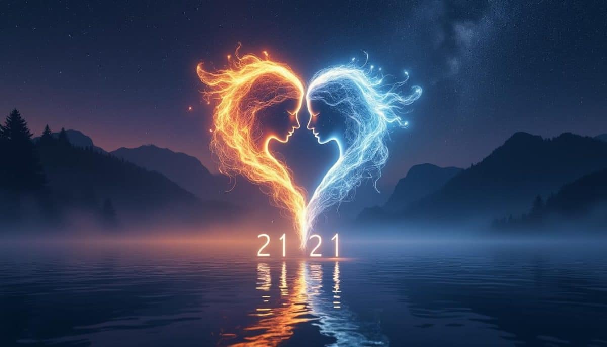 découvrez le mystère derrière l'heure miroir 21h21 et sa profonde signification pour les flammes jumelles. cette exploration spirituelle vous dévoilera comment cette heure résonne avec l'amour et les connexions d'âmes, vous guidant sur le chemin de la compréhension et de l'harmonie amoureuse.