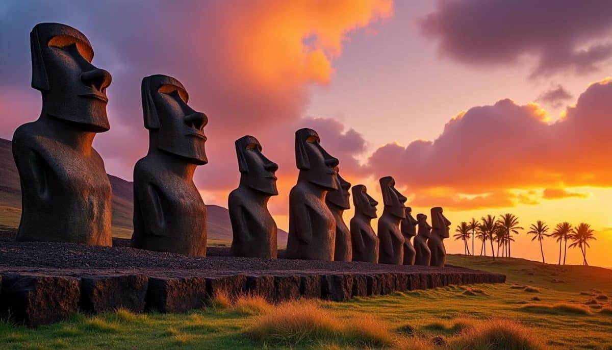 découvrez les secrets fascinants des célèbres statues géantes de l'île de pâques, révélés par des chercheurs dans un documentaire captivant diffusé sur france 5. plongez dans l'histoire et les mystères entourant ces monuments emblématiques et leur signification culturelle.