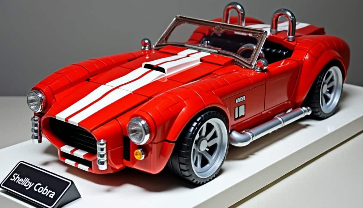 découvrez l'œuf de pâques lego shelby cobra, un chef-d'œuvre alliant design ingénieux et précision. plongez dans l'univers créatif de lego avec cette pièce unique qui ravira les passionnés de voitures et les collectionneurs. ne manquez pas l'occasion d'admirer cette œuvre d'art en briques !