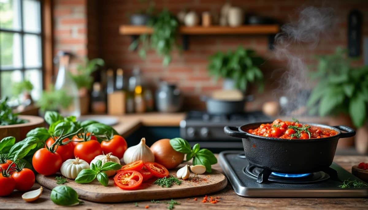 découvrez deux conseils incontournables pour réaliser une sauce tomate savoureuse et authentique qui vous plongera au cœur des saveurs d'italie. idéale pour vos plats de pâtes ou pizzas, cette recette vous séduira par sa simplicité et son goût riche.