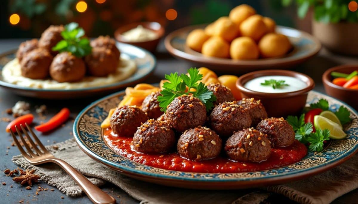 découvrez 3 délicieuses recettes de boulettes orientales qui éveilleront vos papilles. épices envoûtantes et arômes ensoleillés se mêlent pour transformer votre table en un véritable voyage gustatif. idéal pour un repas convivial ou une occasion spéciale !