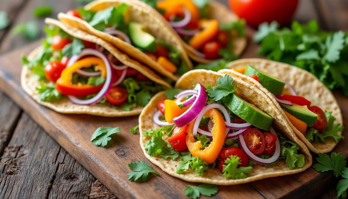 découvrez nos 3 délicieuses recettes de tacos vegan qui égayeront votre fiesta healthy ! savourez des ingrédients frais et sains, tout en vous régalant avec des saveurs authentiques. parfaites pour une soirée entre amis ou un repas en famille !