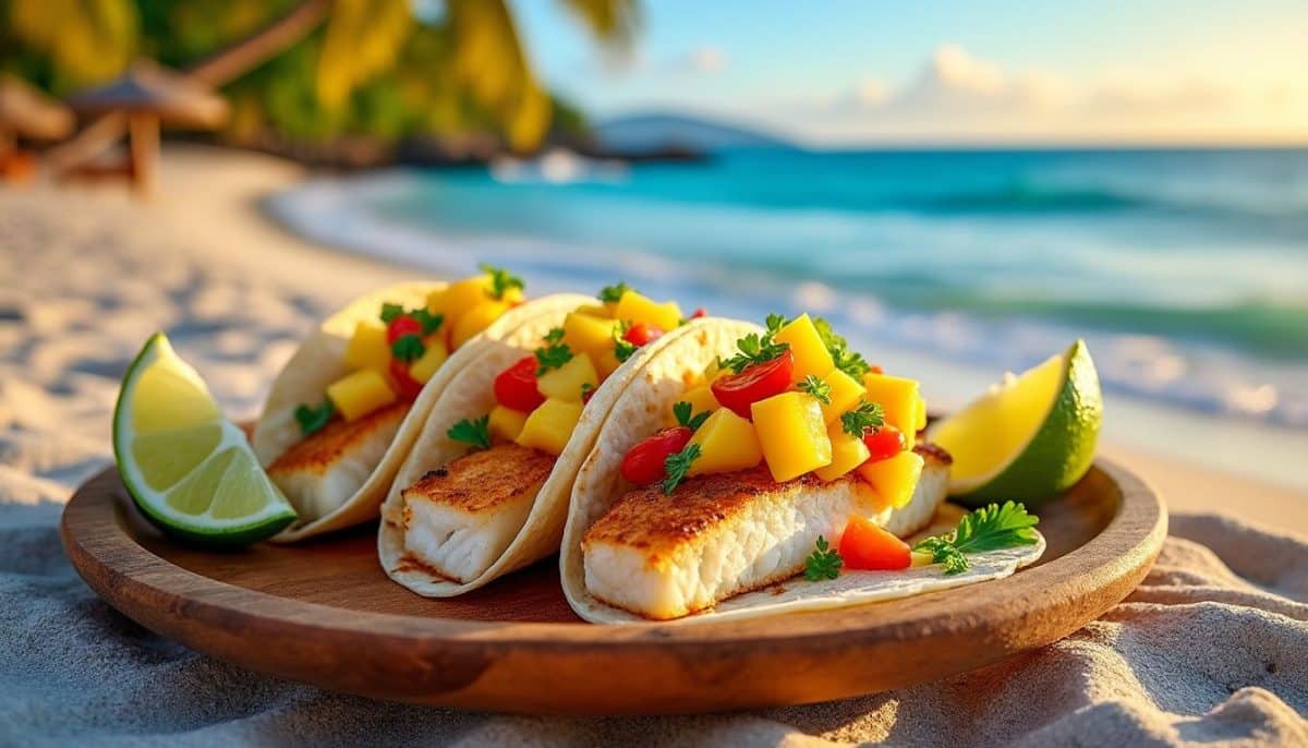 découvrez nos 4 délicieuses recettes de tacos au poisson qui évoquent l'air de la plage. parfaites pour des repas estivaux, elles allient fraîcheur et saveurs marines. idéales pour une soirée entre amis ou un barbecue ensoleillé, ces recettes sauront séduire vos papilles et vous transporter au bord de la mer.