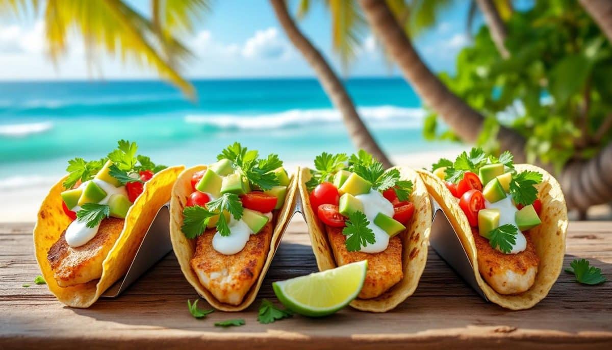 découvrez 4 délicieuses recettes de tacos au poisson qui évoquent la fraîcheur de la plage. ces plats savoureux, faciles à préparer, ajouteront une touche estivale à vos repas. parfaits pour une soirée entre amis ou un déjeuner léger, laissez-vous tenter par des combinaisons de saveurs qui feront voyager vos papilles!