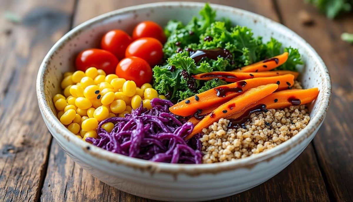 découvrez 5 délicieuses idées de bouddha bowl pour un déjeuner équilibré et savoureux. alliant légumes frais, protéines saines et grains nourrissants, ces recettes colorées vous aideront à adopter une alimentation saine sans compromis sur le goût.