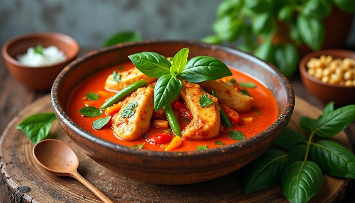 découvrez les 6 délices du curry rouge : une explosion de saveurs et un feu d'épices qui éveillera vos papilles ! plongez dans un voyage culinaire en explorant des recettes alliant chaleur et finesse.