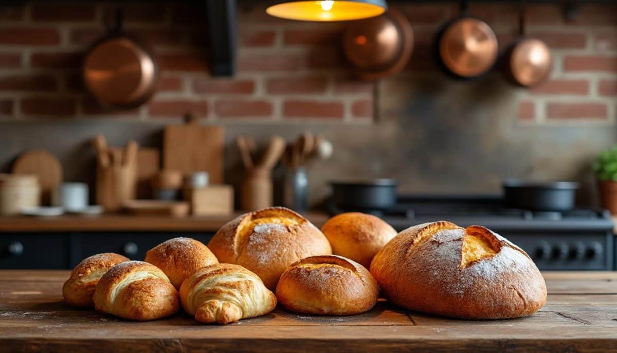découvrez 6 délicieuses idées de pains faits maison qui embaumeront votre cuisine des doux parfums de la boulangerie. transformez votre intérieur en une véritable boulangerie avec ces recettes faciles et savoureuses qui raviront vos papilles et celles de vos proches.