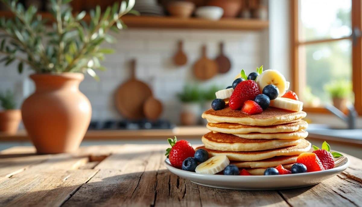 découvrez nos 7 délices de pancakes protéinés pour un petit déjeuner tonique et savoureux. chaque recette est conçue pour booster votre énergie et satisfaire vos papilles. parfait pour bien commencer la journée !