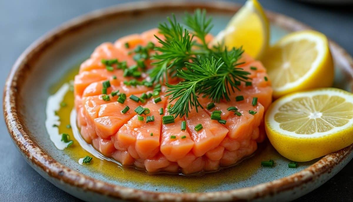 découvrez notre sélection de 7 recettes de tartare de saumon, un plat raffiné et frais qui ravira vos invités. parfait pour une entrée ou un repas léger, explorez des combinaisons savoureuses et originales pour sublimer ce poisson délicat.