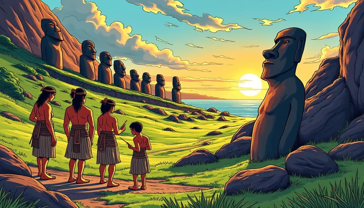 plongez dans l'univers mystérieux de l'île de pâques avec "à la découverte de caballero bueno". cette enquête captivante vous emmène au cœur des légendes et des secrets de cette terre fascinante, où histoire et aventure se mêlent pour révéler des trésors inexplorés.