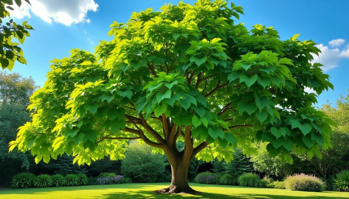 découvrez l'incroyable arbre miracle capable de résister à des températures extrêmes de 40°c tout en poussant jusqu'à 2 mètres par an. un symbole de résilience et de croissance rapide pour votre jardin!