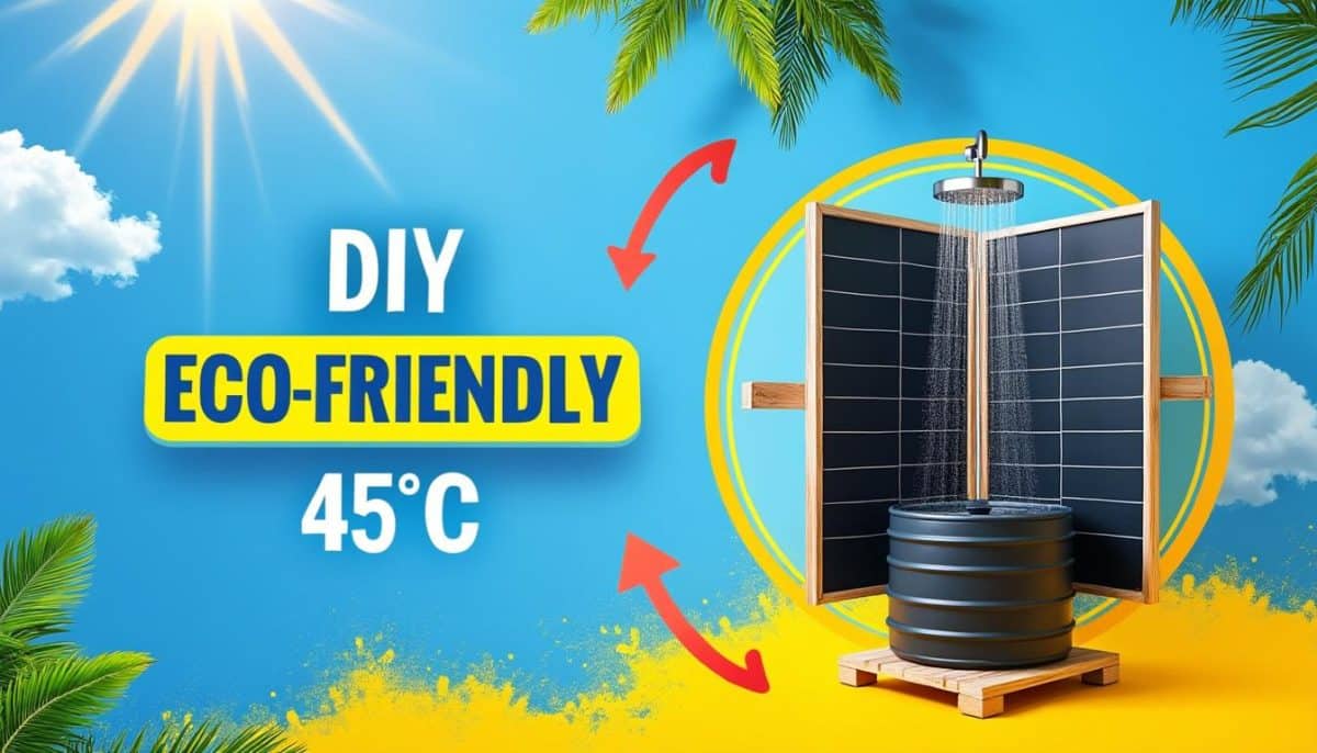 découvrez comment créer votre propre douche solaire diy qui chauffe l'eau à 45°c sans utiliser d'électricité. parfaite pour le jardin ou la plage, cette solution économique et écologique vous permet de profiter d'une douche chaude en pleine nature.