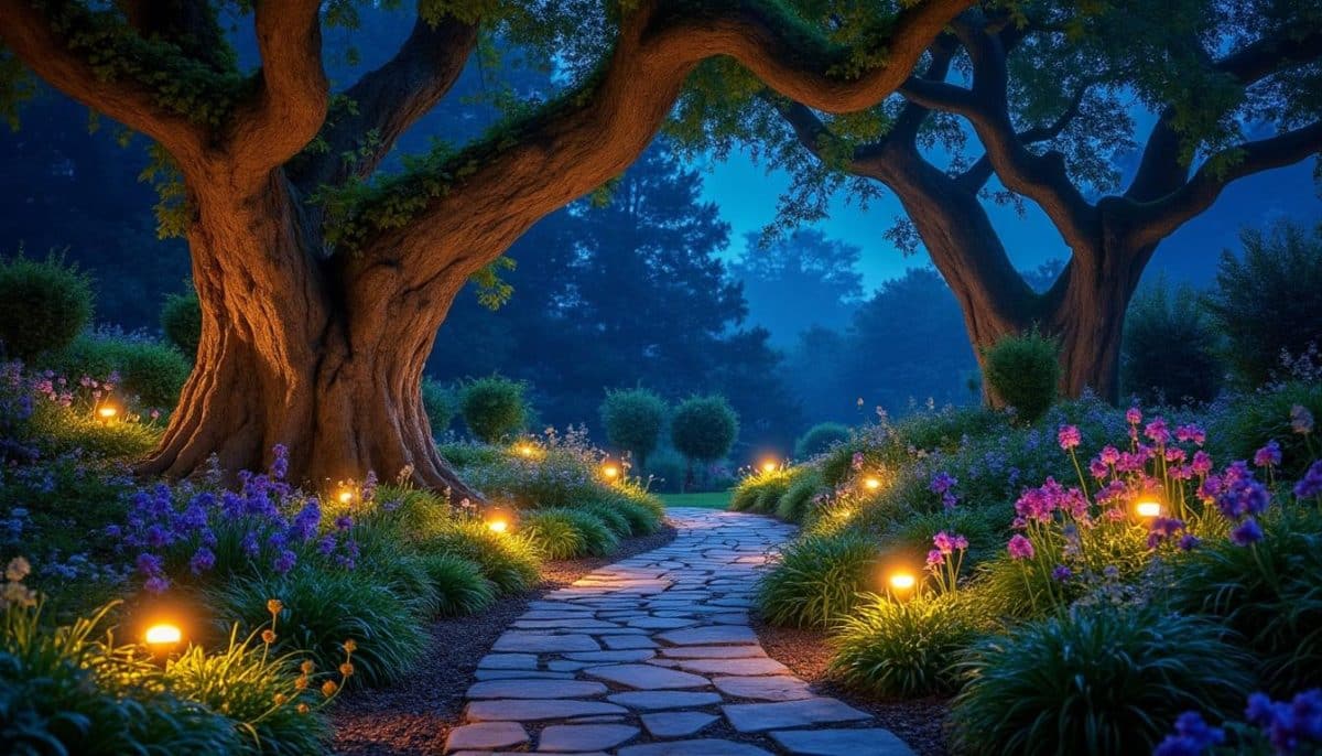 découvrez comment des led cachées peuvent métamorphoser votre jardin en un véritable paradis nocturne. illuminez vos soirées d'été avec un éclairage féérique qui crée une ambiance magique et envoûtante dans votre espace extérieur.