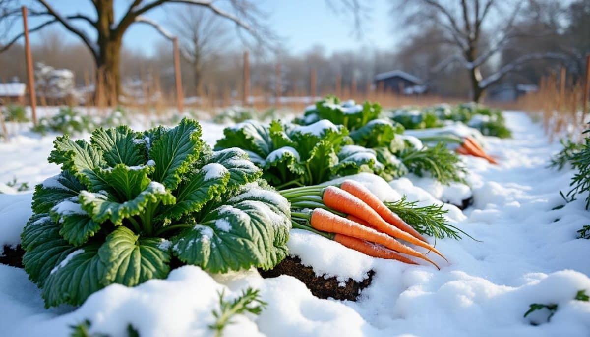 découvrez les légumes d'hiver résistants qui prospèrent sous la neige, sans l'aide d'une serre. apprenez comment cultiver ces variétés robustes pour profiter de récoltes fraîches même pendant la saison froide.