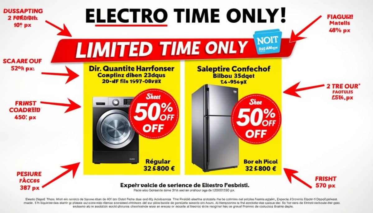 profitez de notre vente flash chez electro dépôt ! ne manquez pas des offres exceptionnelles sur une sélection d'articles avec un stock limité. dépêchez-vous, les promotions se terminent demain !