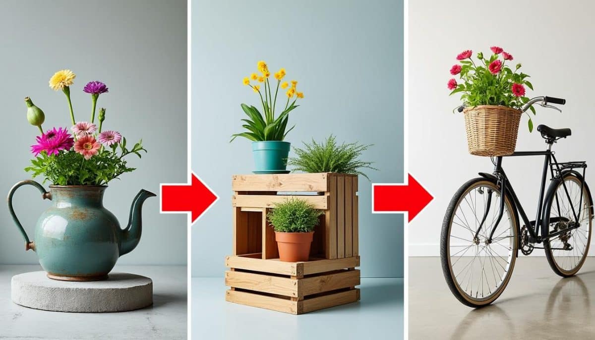 transformez vos objets du quotidien en jardinières design avec nos conseils de récup géniale. découvrez comment allier créativité et écologie pour embellir votre intérieur et votre jardin avec style.