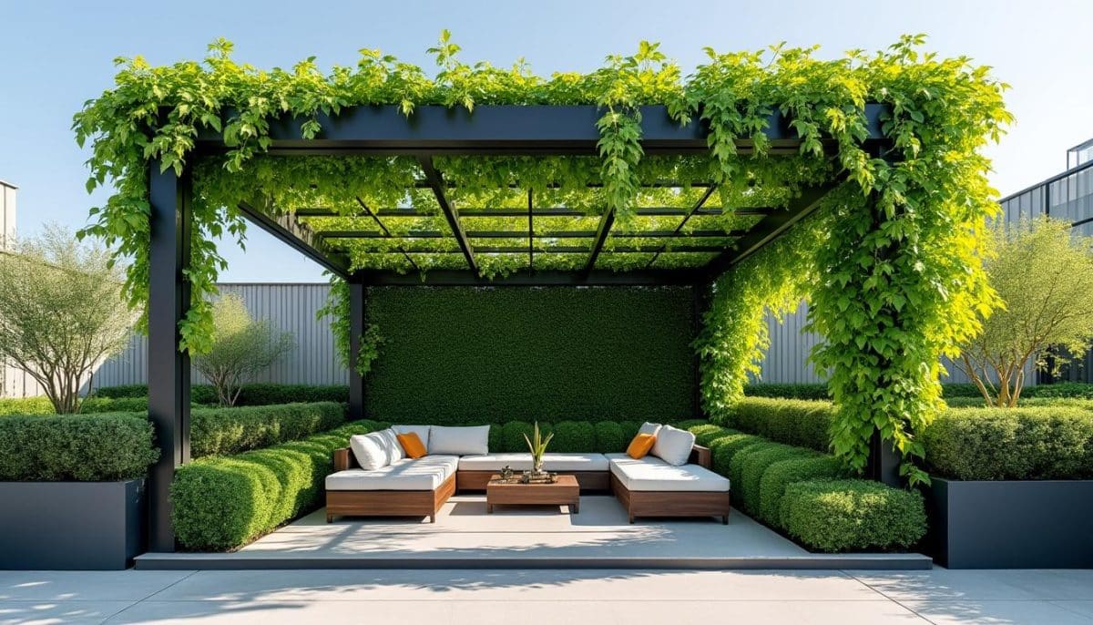 découvrez comment transformer votre terrasse en un oasis de fraîcheur avec notre pergola végétale. en seulement 6 semaines, créez un espace ombragé et accueillant, idéal pour profiter des journées ensoleillées. améliorez votre extérieur avec style et verdure.