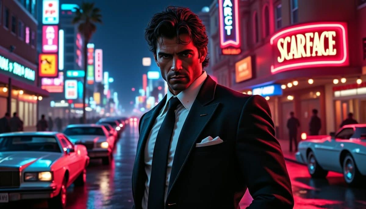 découvrez enfin scarface 2, la suite tant attendue du jeu vidéo culte mettant en scène tony montana : retrouvez l'ambiance explosive de miami et plongez dans de nouvelles aventures riches en action et en rebondissements.