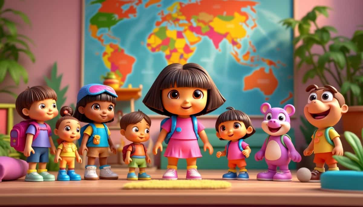 découvrez les dimensions exactes des figurines et jouets de dora l'exploratrice, ainsi que des informations sur la taille réelle de dora pour mieux choisir vos articles préférés !