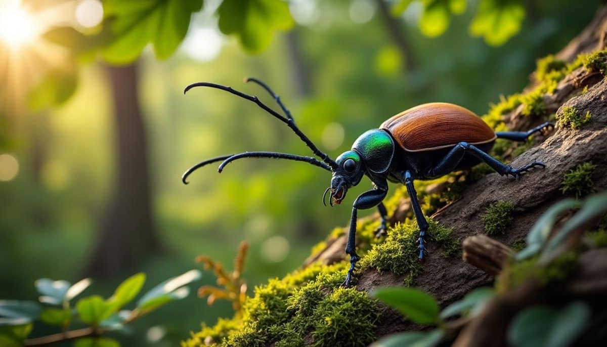 découvrez la biologie captivante du grand capricorne du chêne, un coléoptère emblématique, et les enjeux cruciaux de sa conservation pour préserver la biodiversité des forêts françaises.