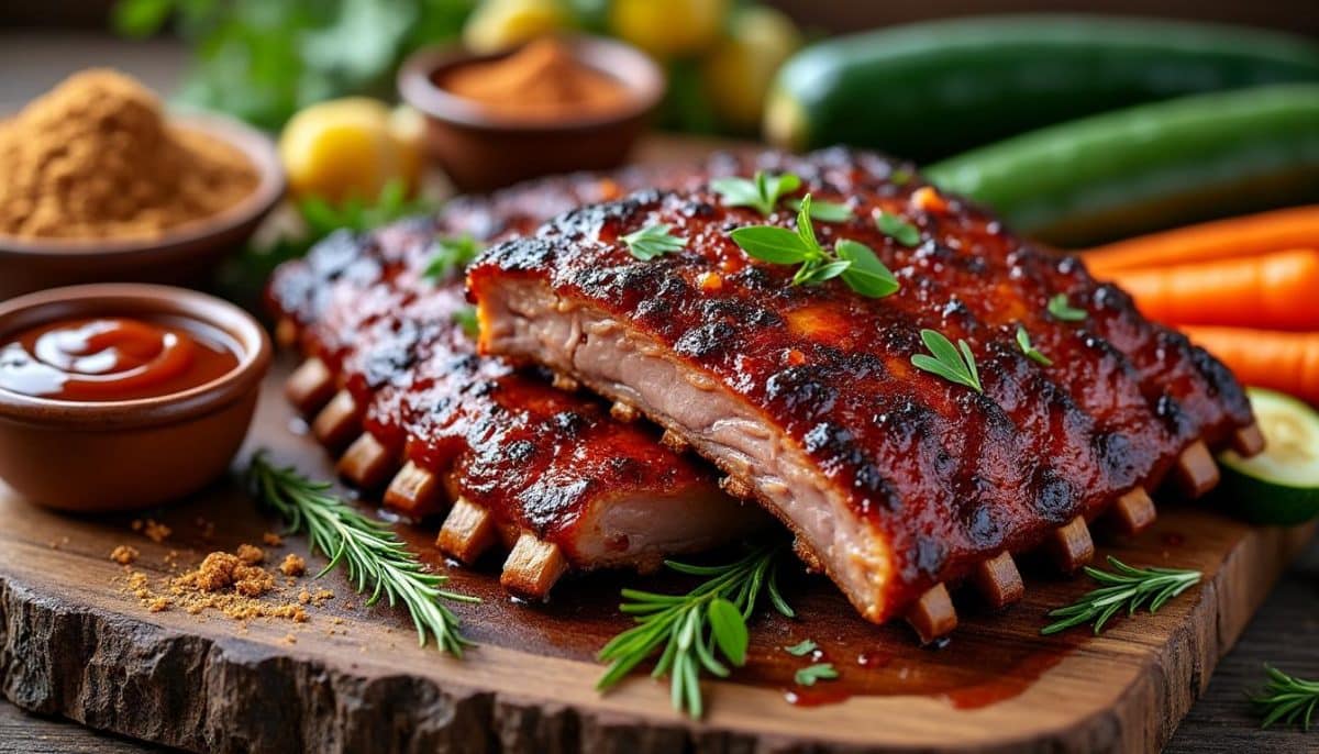 découvrez notre recette express et savoureuse de travers de porc au four, idéale pour un repas réussi en toute simplicité. facile à préparer, elle ravira vos convives à coup sûr !
