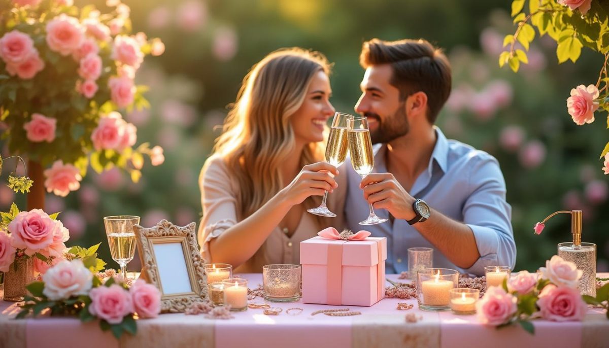 célébrez vos noces de crêpe avec des idées cadeaux originales et romantiques pour fêter ces années de mariage inoubliables.