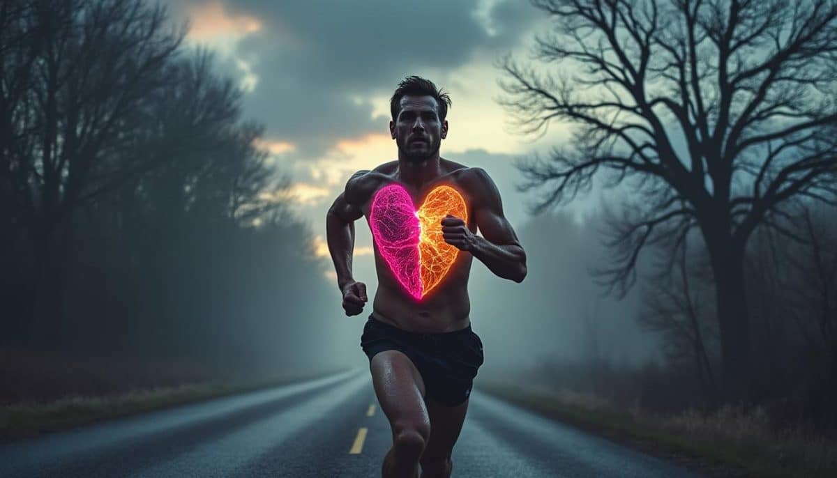découvrez l'histoire poignante d'un coureur partagé entre amour et douleur, explorant la passion intense du running et ses défis émotionnels.