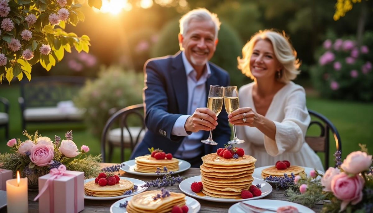 découvrez la signification des noces de crêpe pour célébrer 39 ans de mariage, avec des idées originales et des suggestions de cadeaux pour marquer cet anniversaire unique.