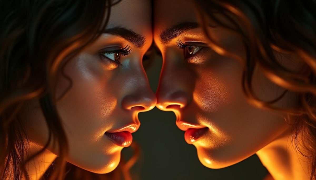 découvrez comment décrypter le regard intense des flammes jumelles, signe d'une connexion profonde et unique entre deux âmes.