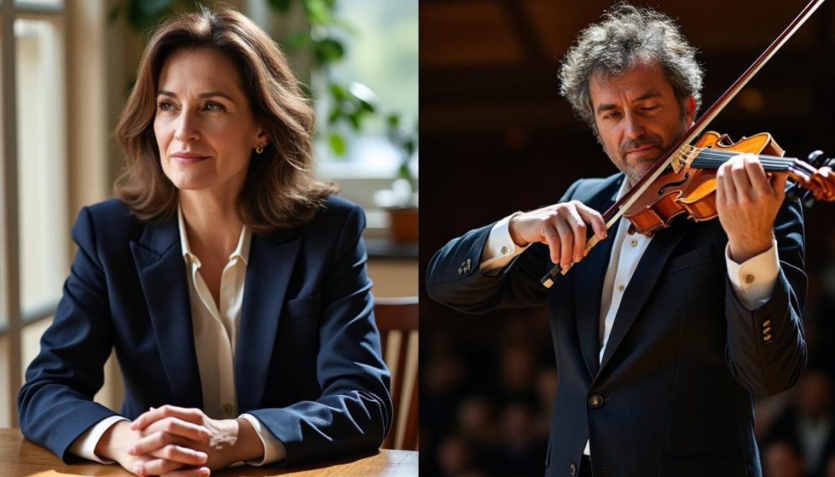 découvrez le parcours inspirant du violoniste laurent korcia et son lien avec julie depardieu, explorant leur histoire et leur relation passée.