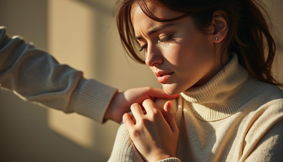 découvrez les différentes significations et interprétations du geste de toucher l’épaule d’une femme, un acte chargé de messages subtils et variés.