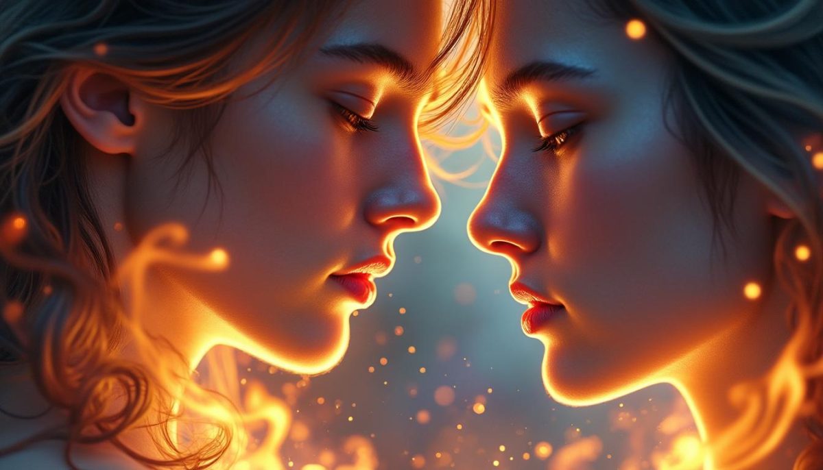 découvrez comment reconnaître les signes de l'obsession des flammes jumelles et comprenez la profondeur de cette connexion unique et intense entre deux âmes.
