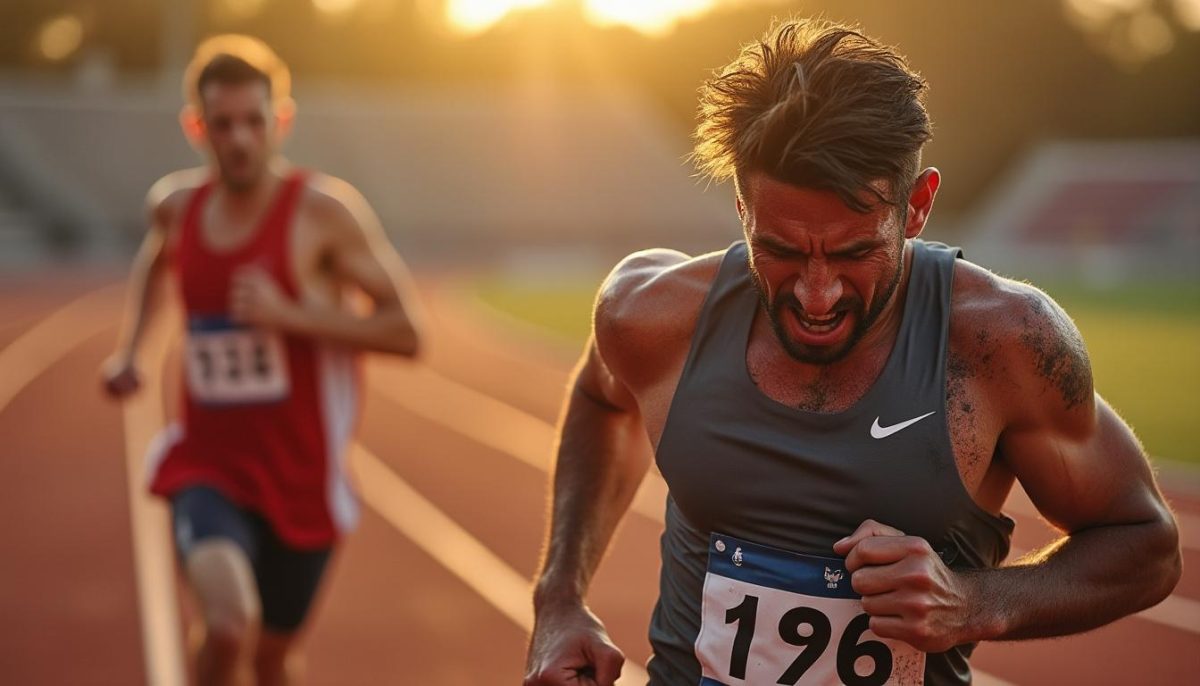 découvrez comment le coureur fait face à l'abandon de la tierce, en analysant la douleur ressentie et le parcours du poursuivant dans cette lutte intense.