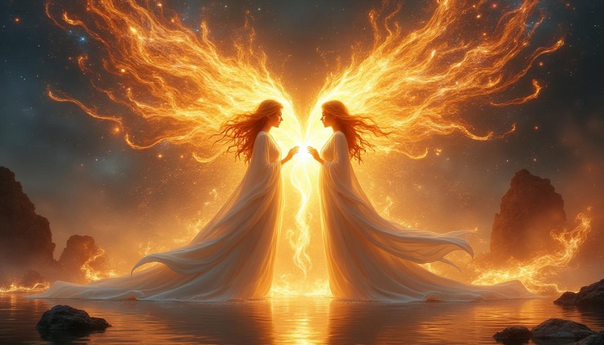 découvrez votre connexion spirituelle avec notre test gratuit sur les flammes jumelles. répondez à 10 questions révélatrices pour explorer ce lien unique et profond.