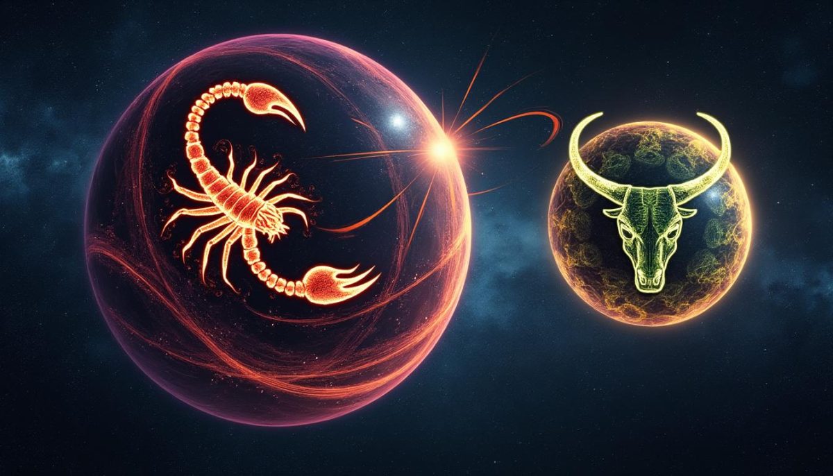 découvrez la signification profonde du nœud nord en scorpion et du nœud sud en taureau en astrologie, symboles puissants de transformation intérieure et d’attachement aux valeurs matérielles.