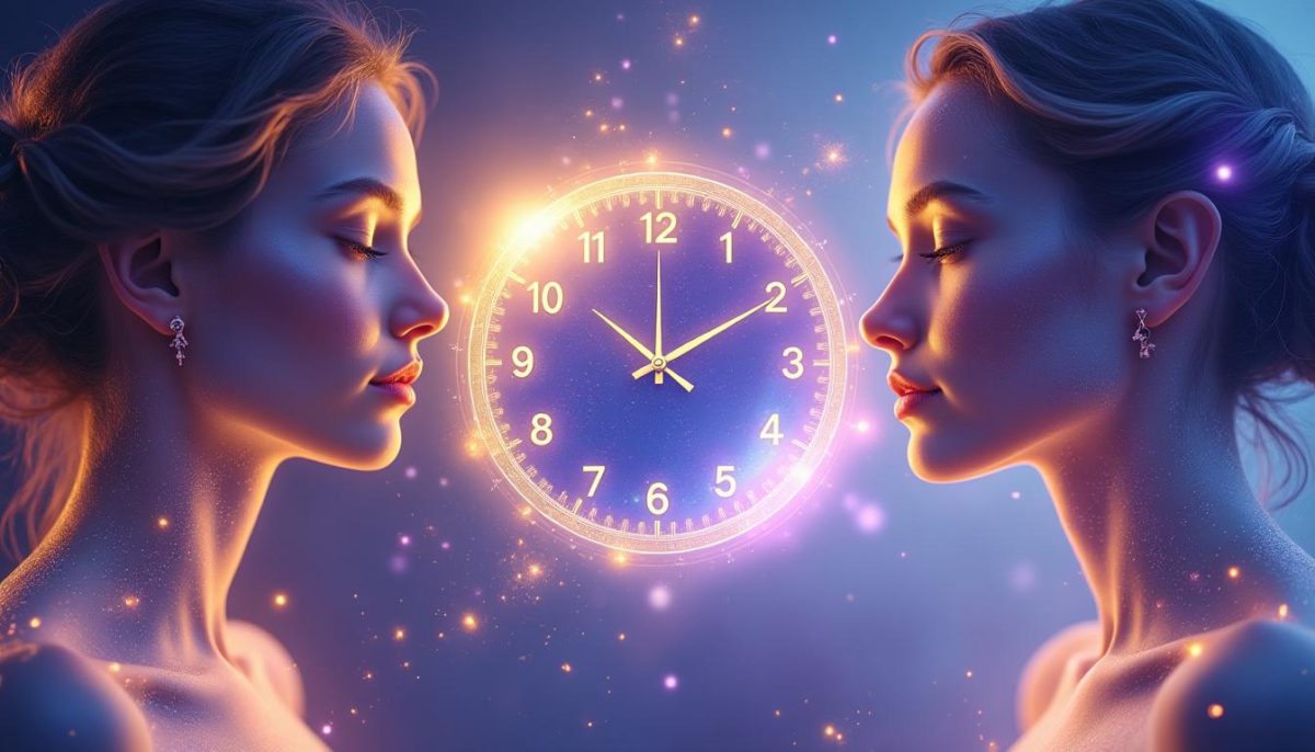 découvrez le décodage complet de l'heure miroir h11, son lien avec les flammes jumelles et les messages spirituels qu'elle transmet pour guider votre chemin.