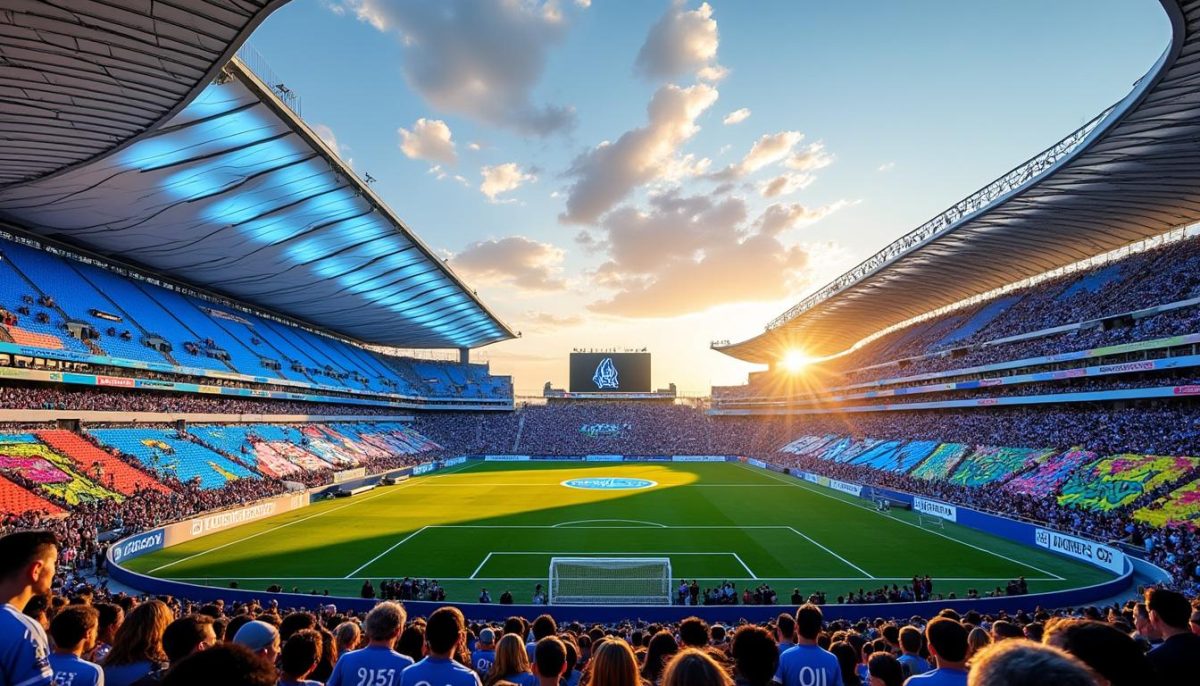 découvrez la transformation spectaculaire du stade julien baudon à marseille, fruit d'une collaboration unique entre l’olympique de marseille et l’artiste jul, alliant sport et culture urbaine.