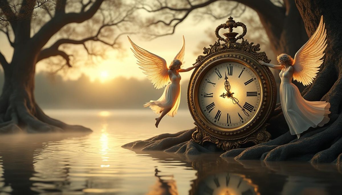 découvrez la signification spirituelle et angélique des heures miroirs, comprenez les messages subtils que ces moments reflètent pour guider votre chemin.