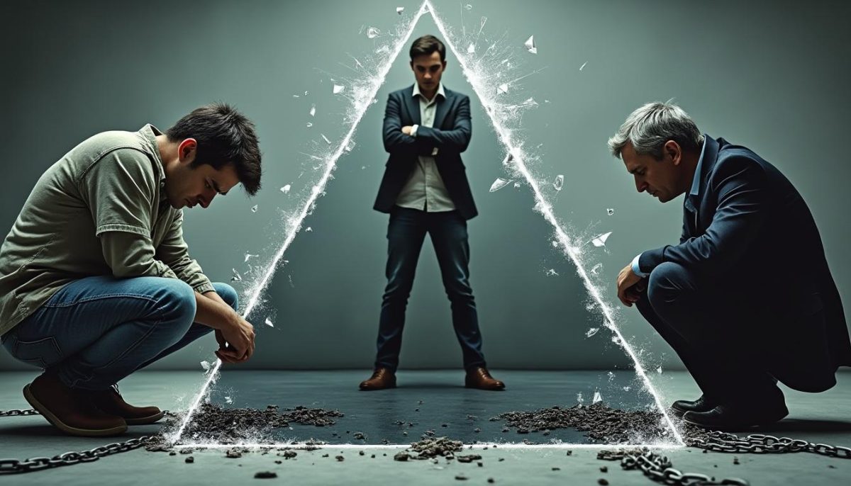 découvrez le triangle de karpman pour comprendre et sortir des relations toxiques et des conflits répétitifs. apprenez à décrypter ce schéma et à briser le cercle vicieux pour des relations plus saines.