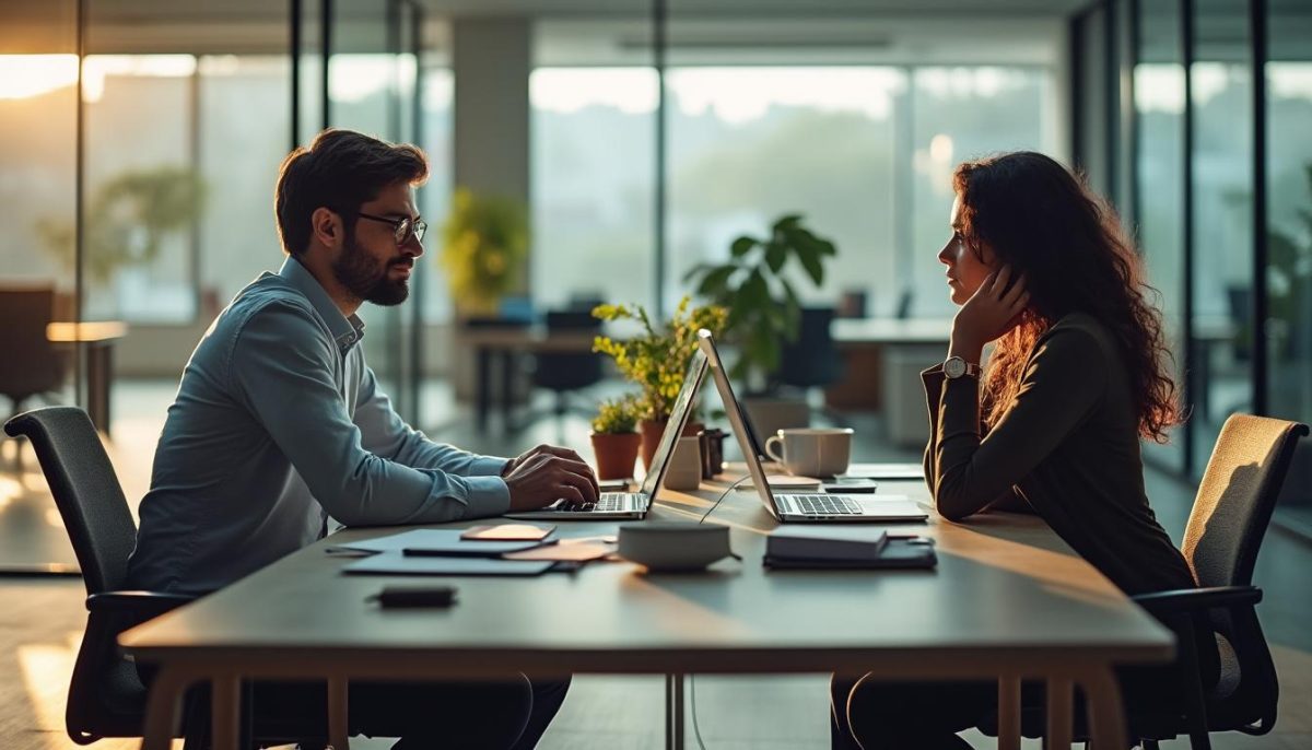 découvrez comment gérer vos émotions liées à l'attirance au travail tout en préservant des relations professionnelles saines et respectueuses.
