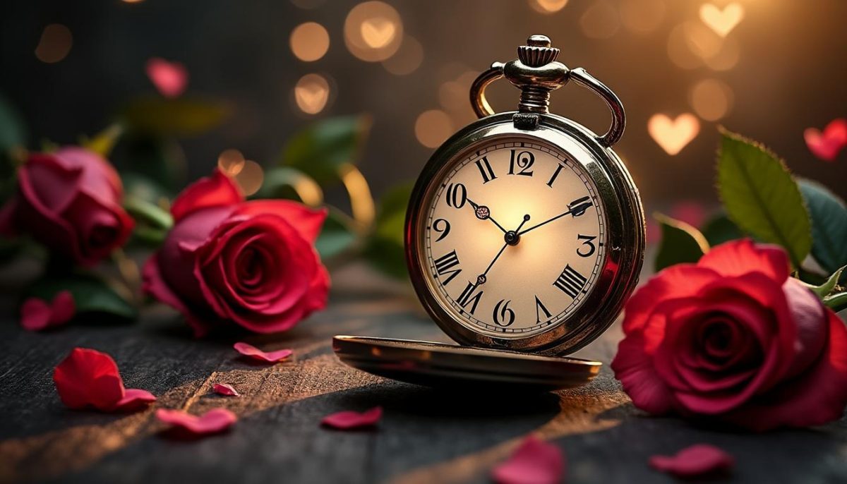 découvrez le mystère de l'heure miroir 12h12 et son lien avec l'amour. apprenez à déchiffrer les messages cachés et les signes d'affection que cette heure spéciale peut révéler.