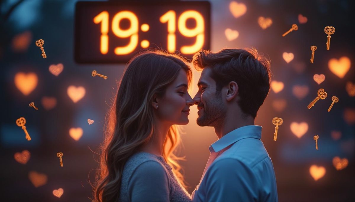 découvrez la signification de l'heure miroir 19h19, ses messages d'amour et les secrets qu'elle révèle pour votre vie sentimentale et personnelle.