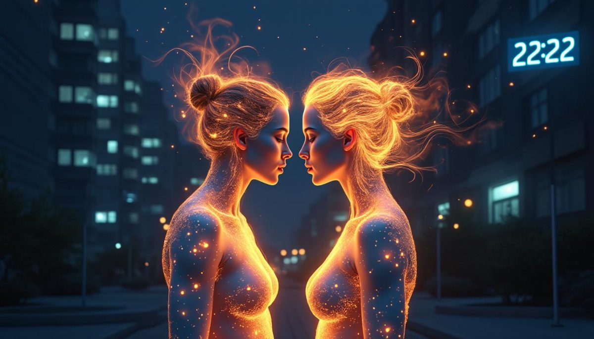 découvrez le décryptage de l'heure miroir 22:22, son message secret et son lien profond avec les flammes jumelles pour mieux comprendre cette synchronicité spirituelle.