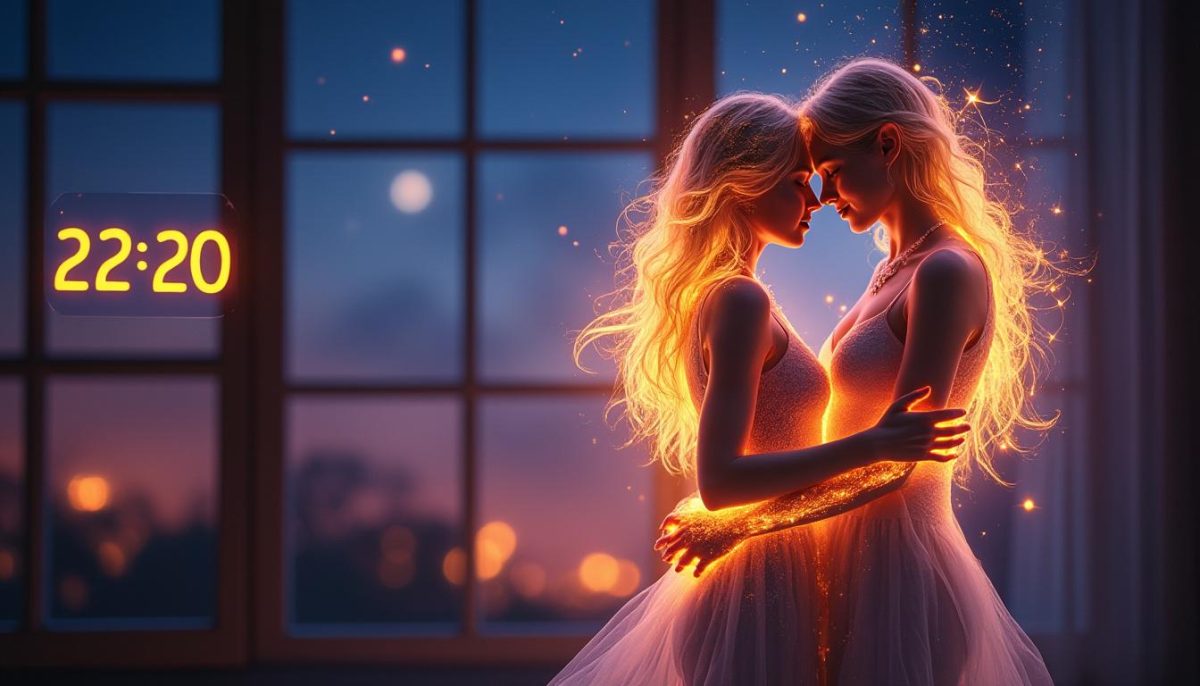 découvrez la signification profonde de l'heure miroir 22h20 et son symbolisme lié aux âmes sœurs et flammes jumelles. un guide pour comprendre ce message de l'univers.