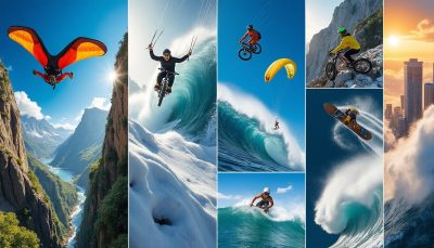 découvrez les 7 sports extrêmes les plus incroyables et déjantés à travers le monde, pour les amateurs de sensations fortes et d'aventures hors du commun.
