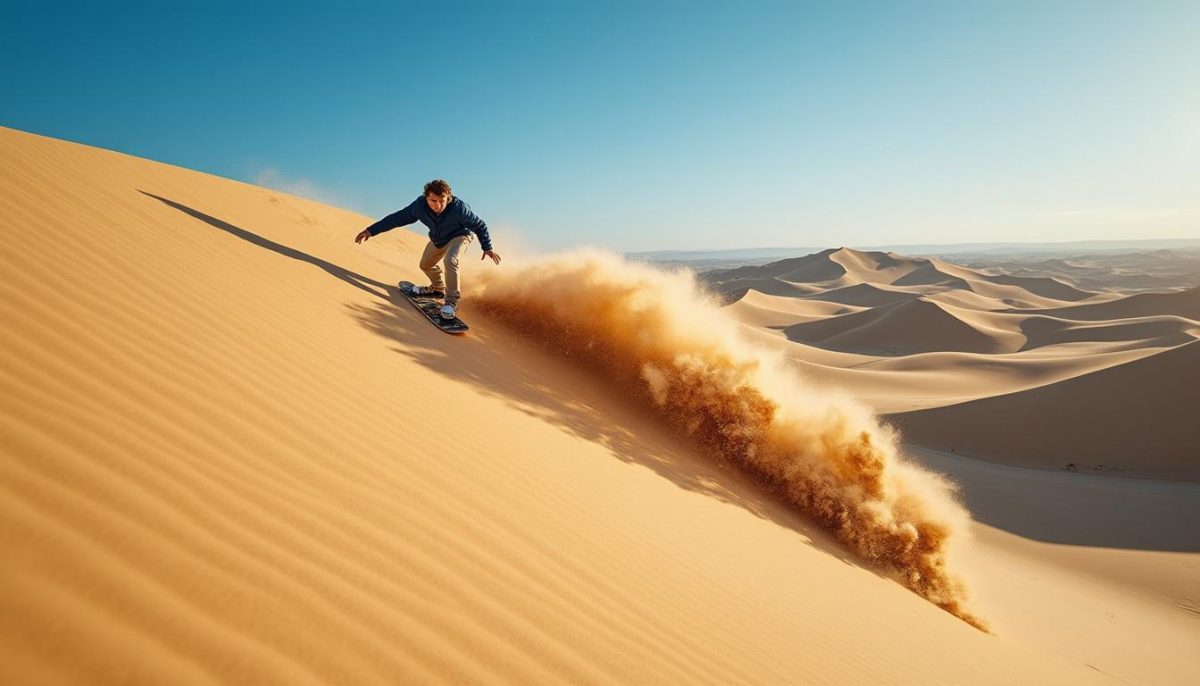 explorez les meilleurs spots de sandboarding pour une aventure inoubliable. découvrez où dévaler les dunes de sable à travers des destinations incontournables pour tous les amateurs de sensations fortes.