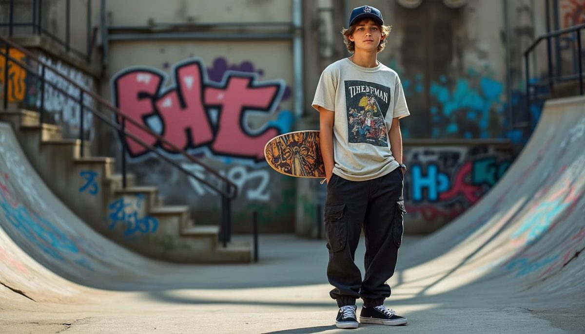 découvrez le guide ultime du style skateur pour hommes et apprenez à maîtriser un look urbain, décontracté et tendance en toutes occasions.